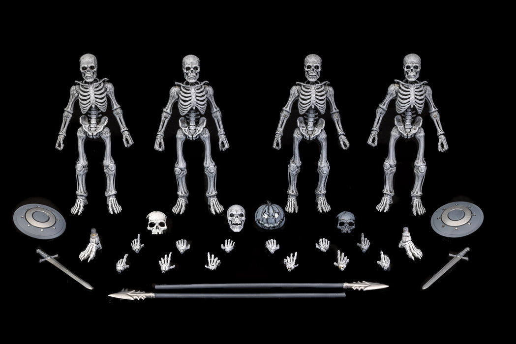 Graveyard Skeletons by Four Horsemen Studios Action Figure 4-Pack