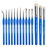 Art By Akerman Action Figure Customizing Paint Brush Set Azure Collection