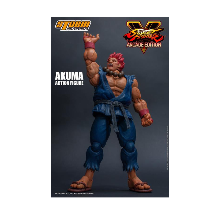 Street Fighter V Akuma (Arcade Edition) 1/12 Scale Action Figure