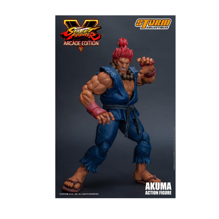Street Fighter V Akuma (Arcade Edition) 1/12 Scale Action Figure