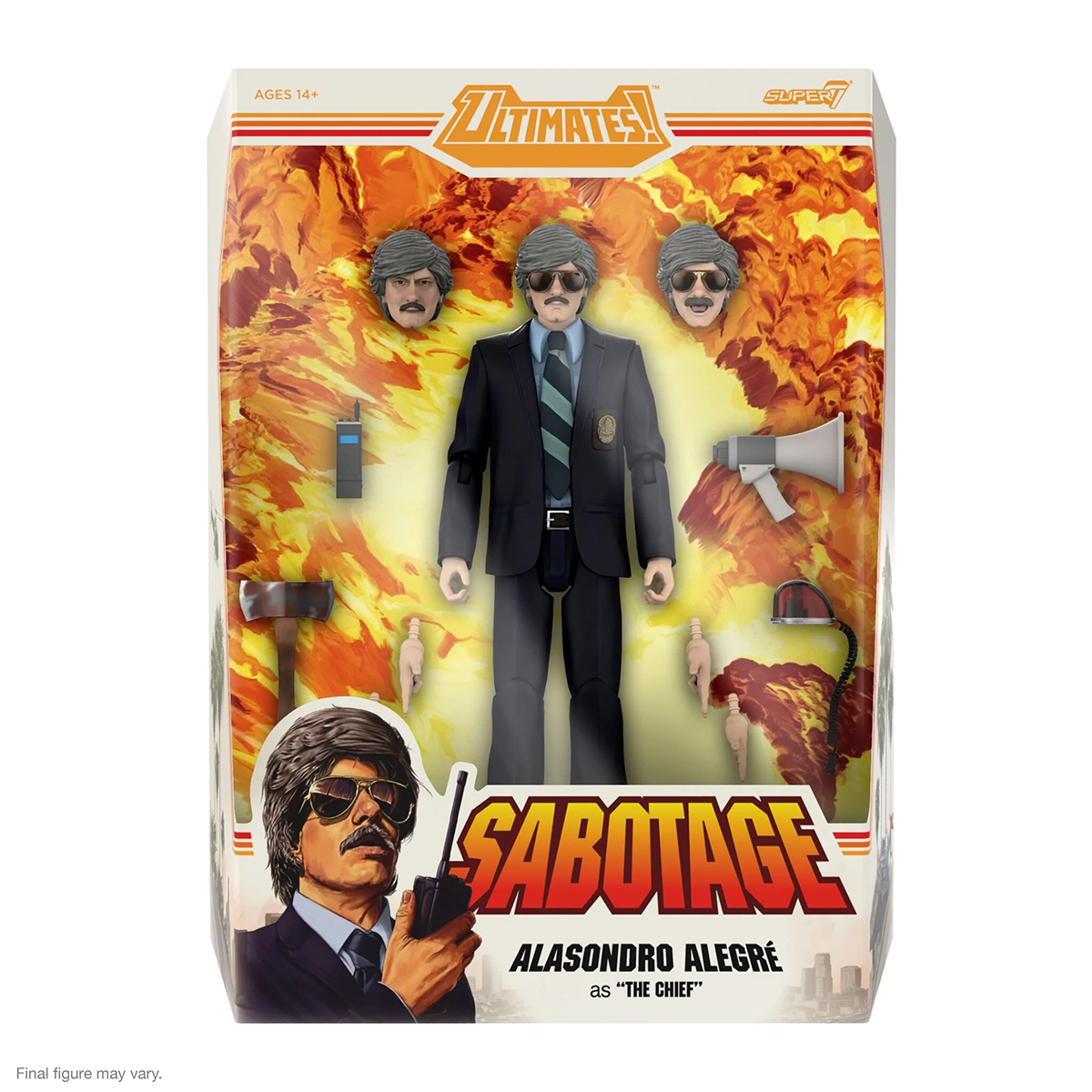 Beastie Boys Ultimates! Wave 1 Alasondro Alegré As The Chief Sabotage Action Figure