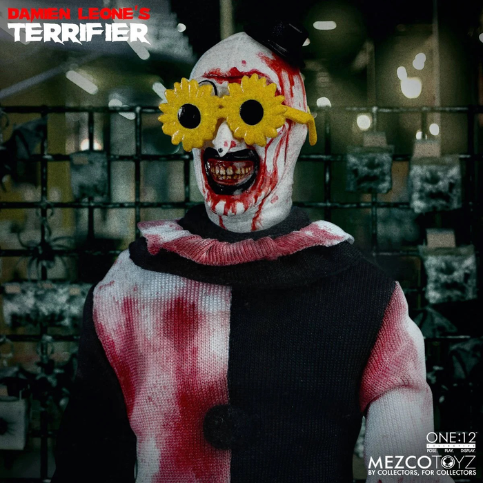 Mezco One:12 Collective Terrifier Art the Clown Action Figure