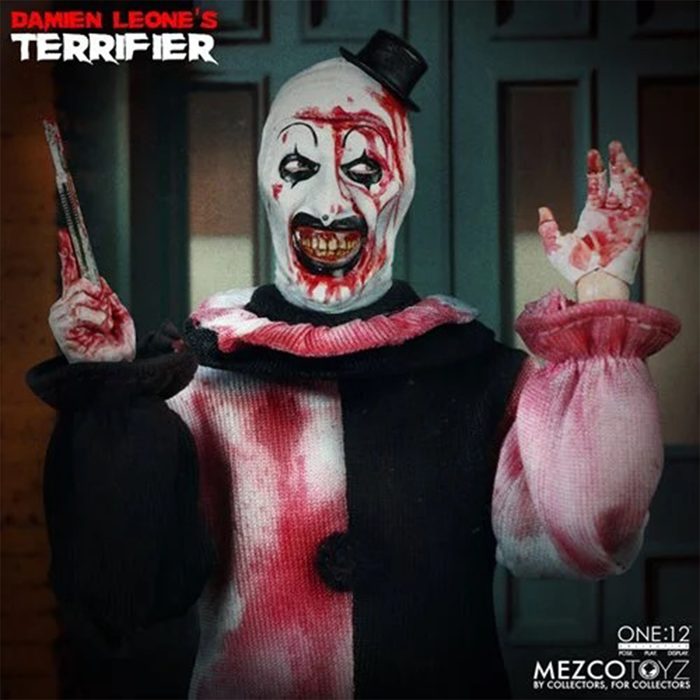 Mezco One:12 Collective Terrifier Art the Clown Action Figure