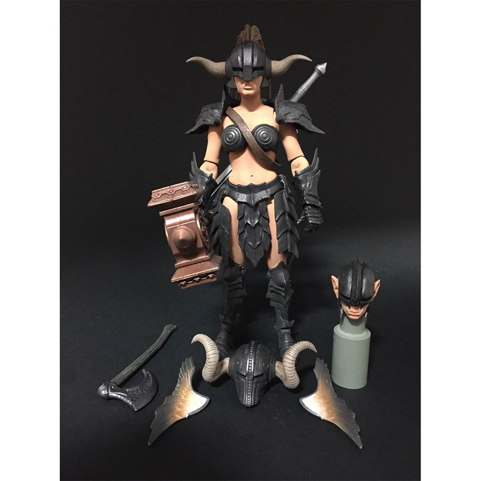 Mythic Legions Barbarian Warrior Builder (House of the Noble Bear) Figure