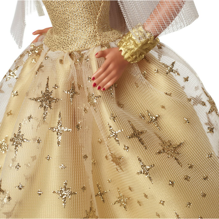 2023 Holiday Barbie (with Golden Gown and Light Brown Hair) Doll 2023 Holiday Barbie (with Golden Gown and Light Brown Hair) Doll
