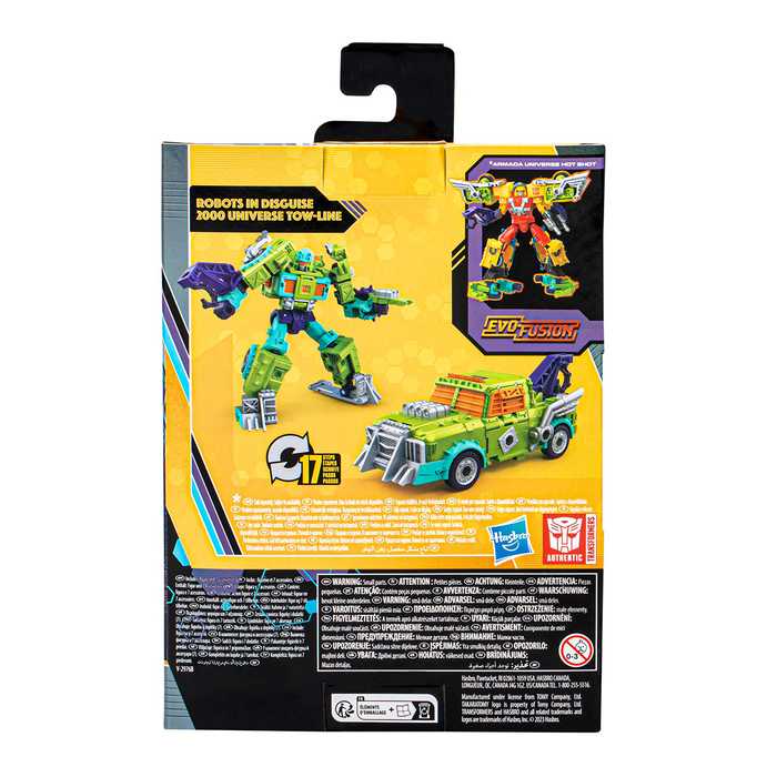 Transformers Buzzworthy  Bumblebee Legacy: Evolution Robots in Disguise 2k Universe Tow-Line Action Figure Exclusive