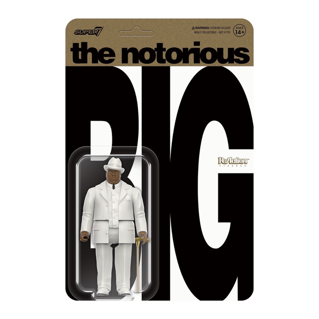 Notorious B.I.G. (Biggie in Suit) ReAction Figure — Chubzzy Wubzzy Toys