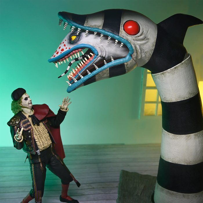 Beetlejuice Beetlejuice - Ultimate Matador Beetlejuice & Sandworm 7-Inch Scale Action Figure 2-Pack