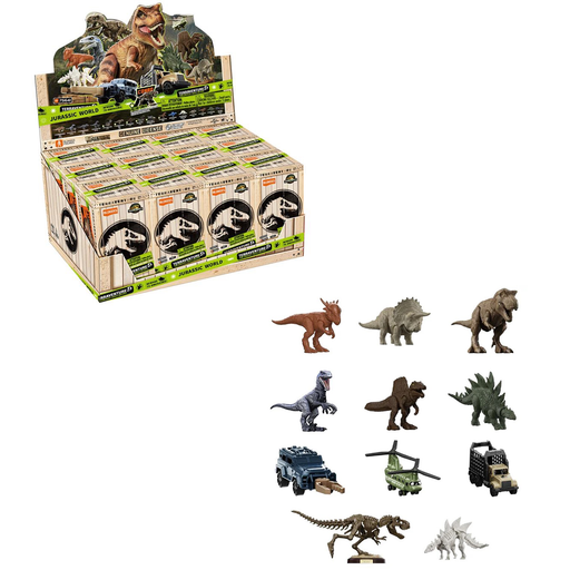 Jurassic World Terraventure Wave 1 Dinosaur Capture Operation Box of 12 Random Model Kits