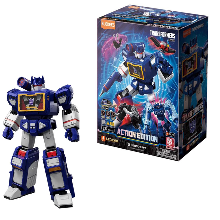 Transformers Action Edition 03 Soundwave Model Kit