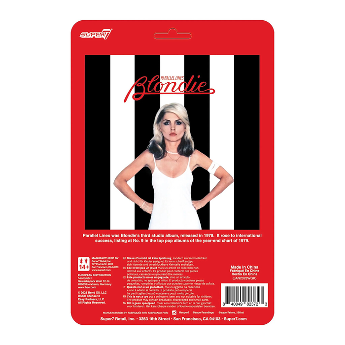Blondie ReAction Debbie Harry (Parallel Lines) Figure