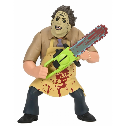 Toony Terrors Texas Chainsaw Massacre 50th Anniversary Leatherface (Bloody) 6-Inch Scale Action Figure