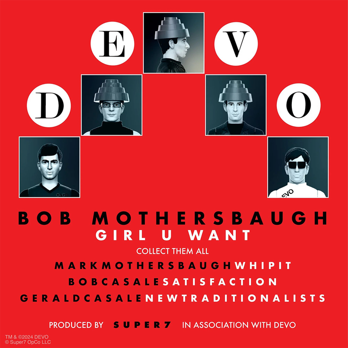 Devo ReAction Wave 4 Bob Mothersbaugh (The Girl U Want) Figure