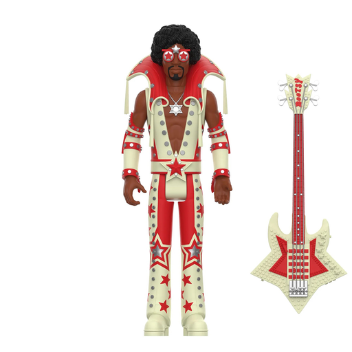 Bootsy Collins ReAction Wave 3 Bootsy Collins (Glow In The Dark) Figure