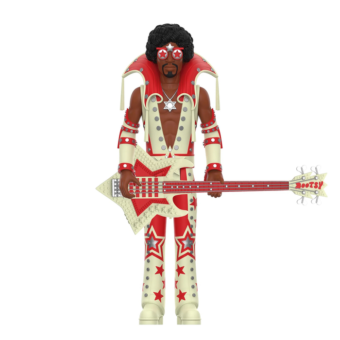 Bootsy Collins ReAction Wave 3 Bootsy Collins (Glow In The Dark) Figure