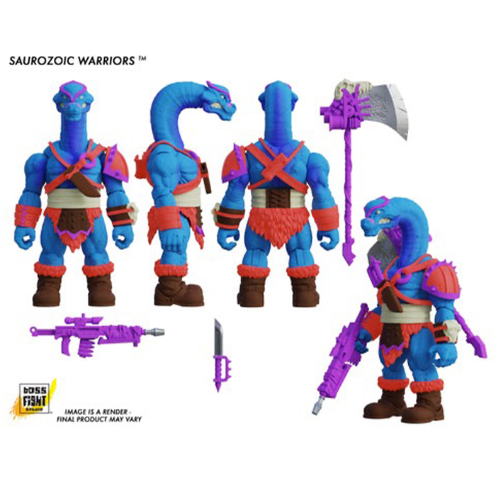 Saurozoic Warriors - Range Brakhion 6-Inch Scale Action Figure