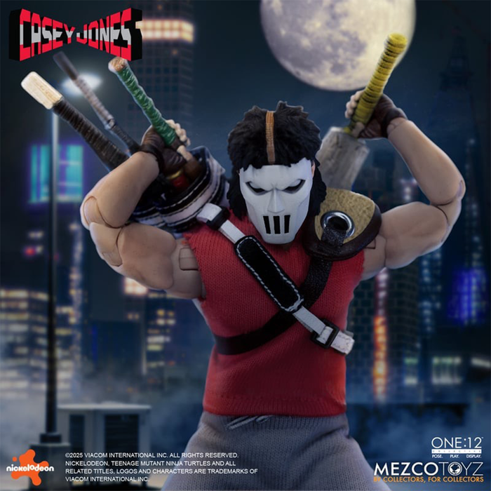 Mezco One:12 Collective Casey Jones Action Figure