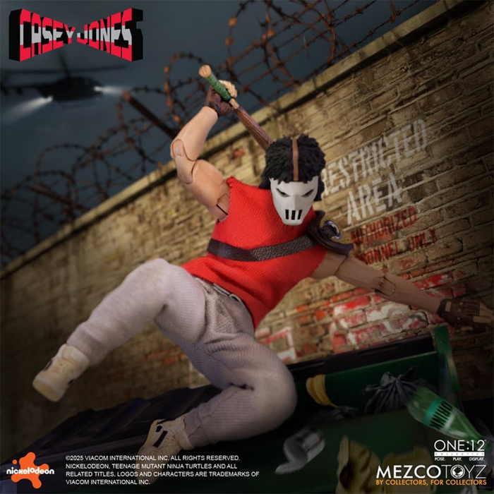 Mezco One:12 Collective Casey Jones Action Figure