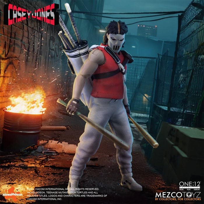 Mezco One:12 Collective Casey Jones Action Figure