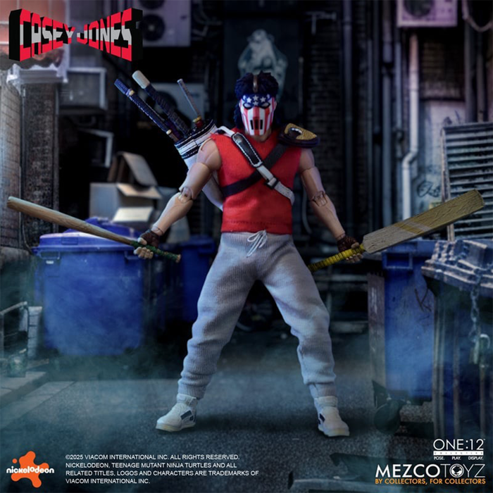 Mezco One:12 Collective Casey Jones Action Figure