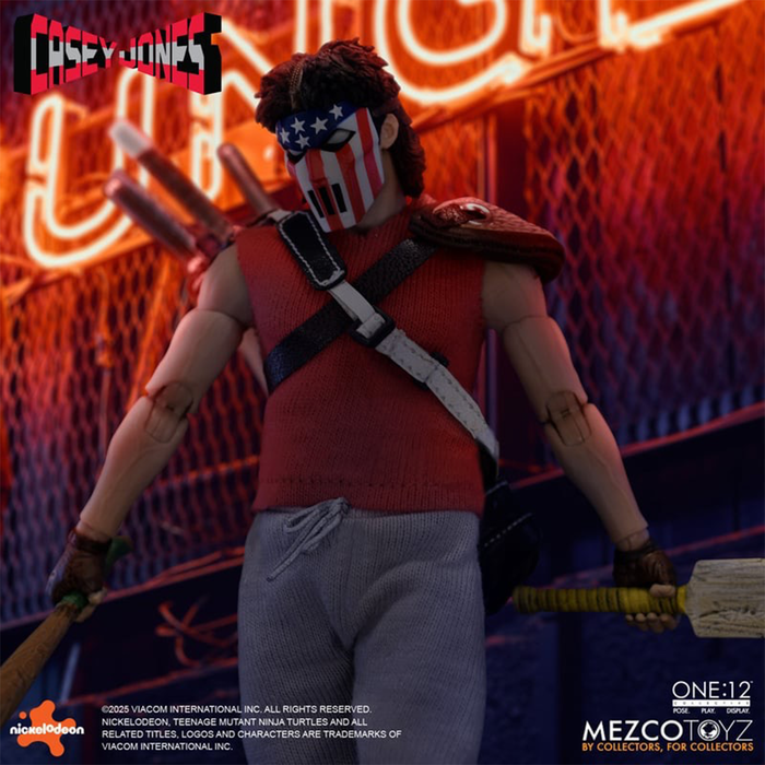 Mezco One:12 Collective Casey Jones Action Figure