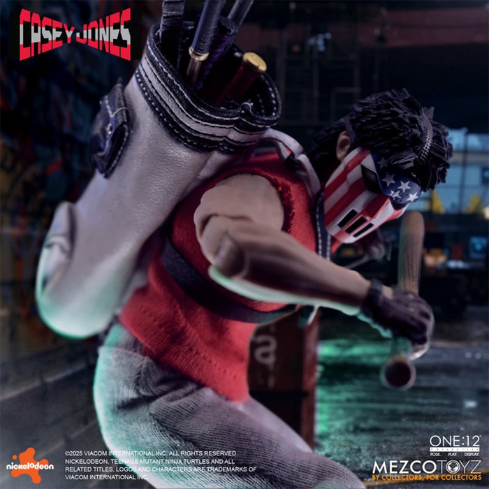 Mezco One:12 Collective Casey Jones Action Figure