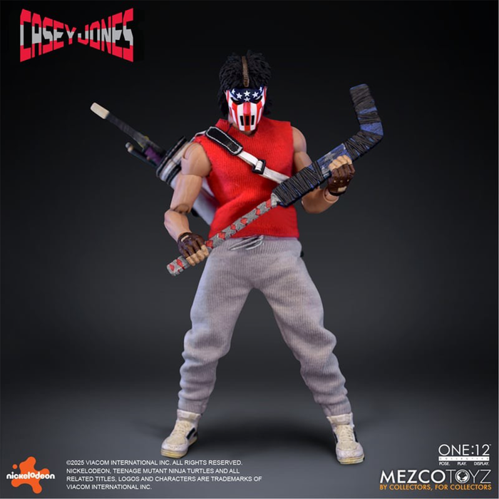 Mezco One:12 Collective Casey Jones Action Figure
