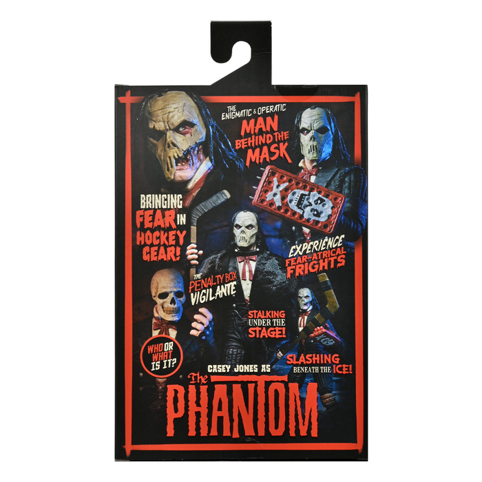 Universal Monsters x TMNT (1990) The Phantom of the Opera 7-Inch Scale Ultimate Casey as the Phantom Action Figure