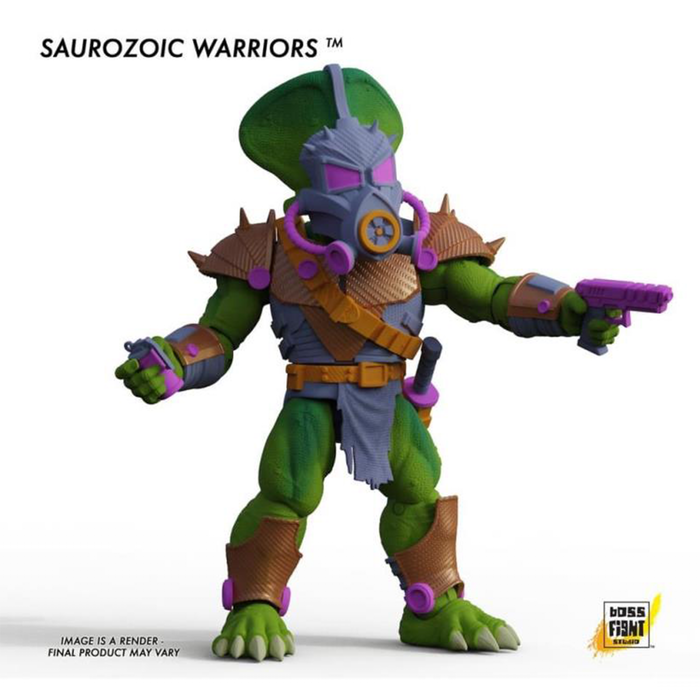 Saurozoic Warriors - Ceratopsian Guard 6-Inch Scale Action Figure