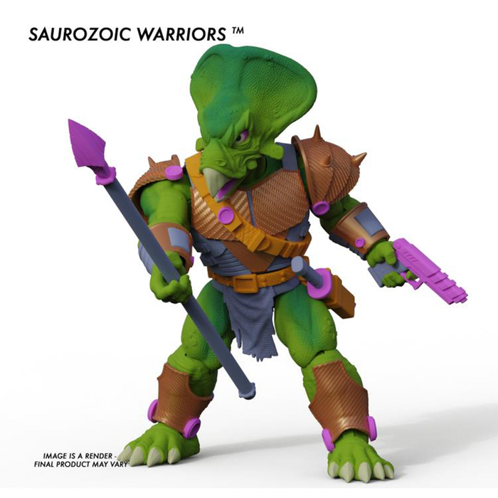 Saurozoic Warriors - Ceratopsian Guard 6-Inch Scale Action Figure