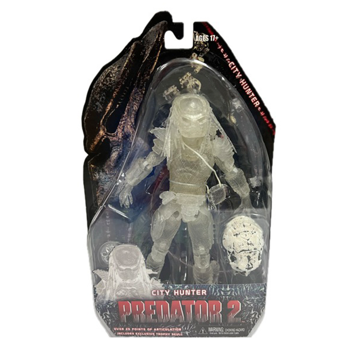 Predator 2 City Hunter Clear Action Figure