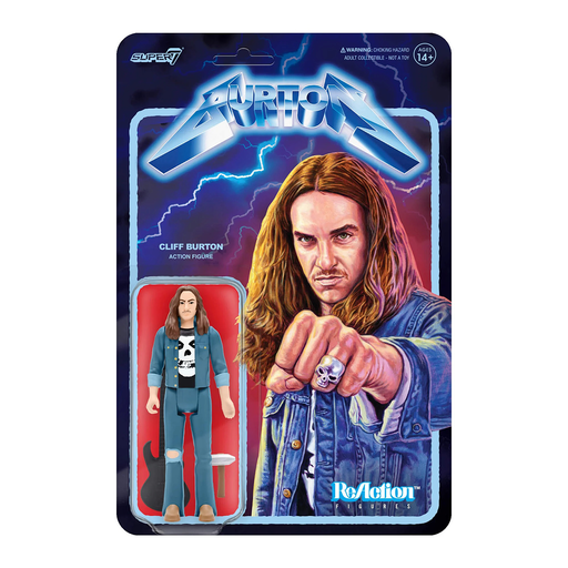 Cliff Burton Wave 01 ReAction Figure