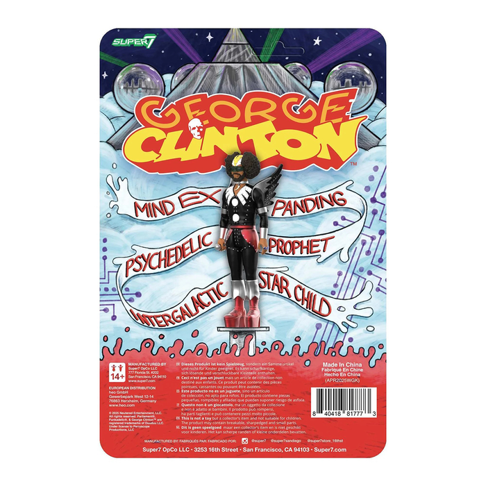 George Clinton ReAction Figures Wave 1 George Clinton (Dr. Funkenstein)