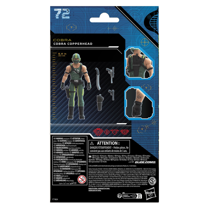 G.I. Joe Classified Series Cobra Cobra Copperhead 6-Inch Action Figure