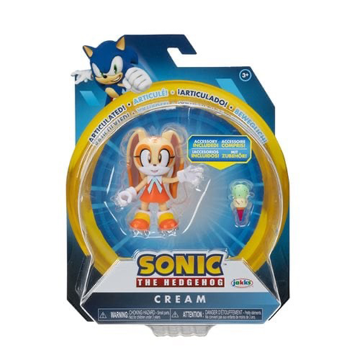 Sonic the Hedgehog 4-Inch Cream with Ring Action Figure