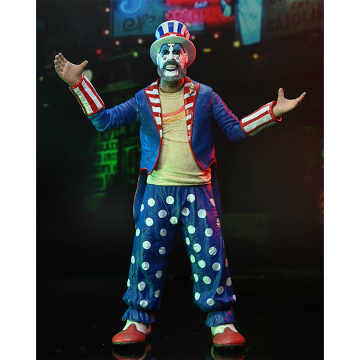 House of 1000 Corpses 7-Inch Scale Captain Spaulding (Tailcoat) 20th Anniversary Action Figure