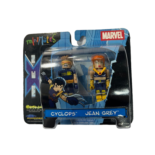 Marvel Minimates Cyclops & Jean Grey Mini-Figure 2 Pack