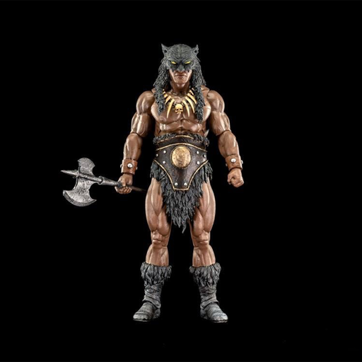 Fire and Ice 1:12 Scale Dark Wolf Action Figure