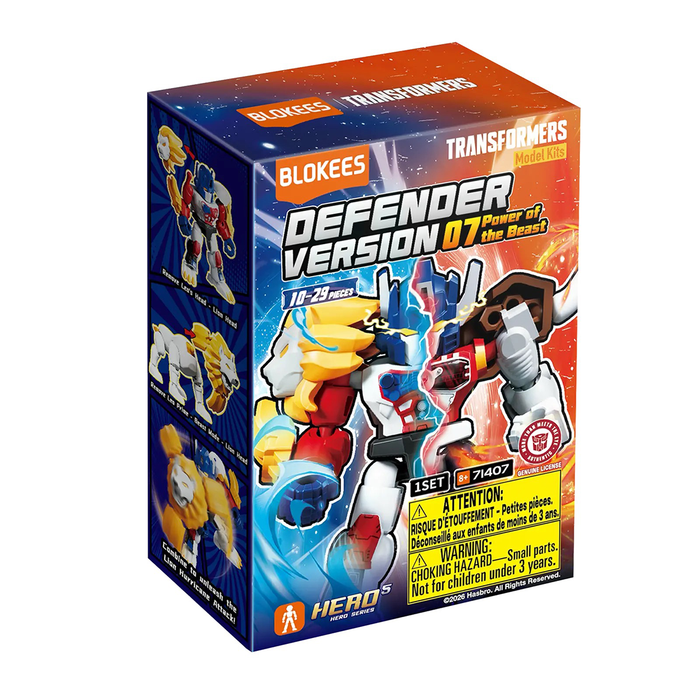 Blokees Transformers Defender Version 07 Power of the Best Model Kit