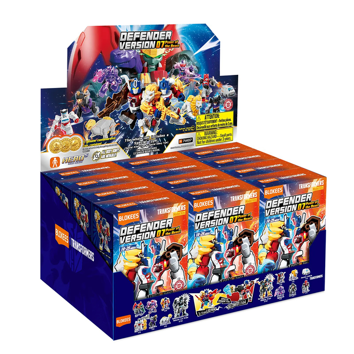 Blokees Transformers Defender Version 07 Power of the Best Model Kit (Box of 12)