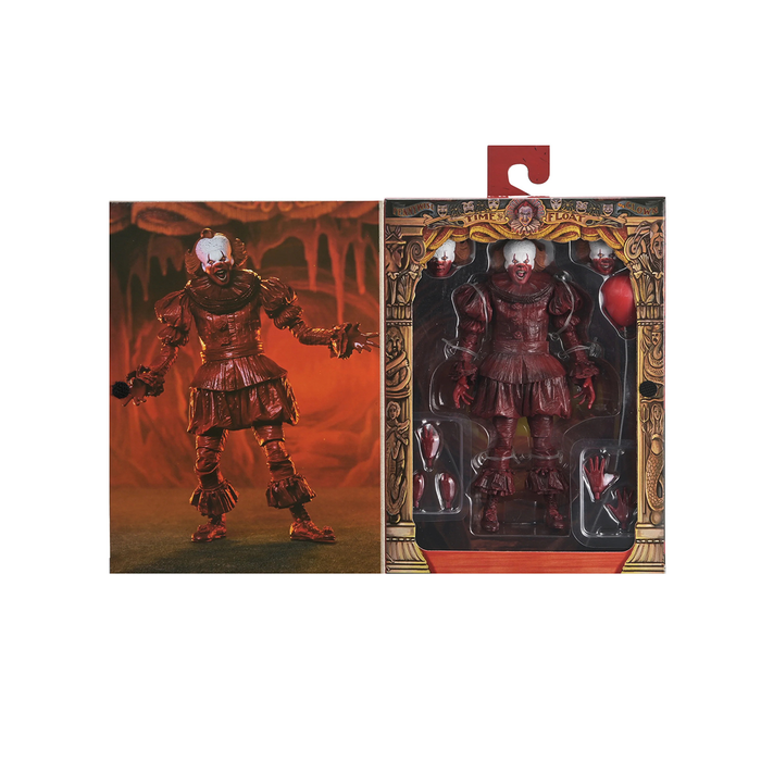 It: Welcome to Derry - Ultimate Blood Pennywise 7-Inch Scale Action Figure