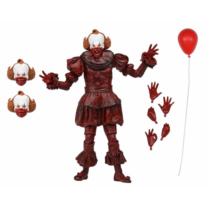 It: Welcome to Derry - Ultimate Blood Pennywise 7-Inch Scale Action Figure
