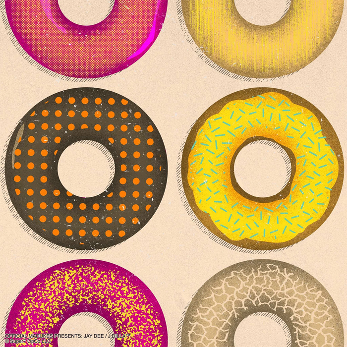 J Dilla ReAction Wave 1 - J Dilla (Donuts - Album Cover) Figure