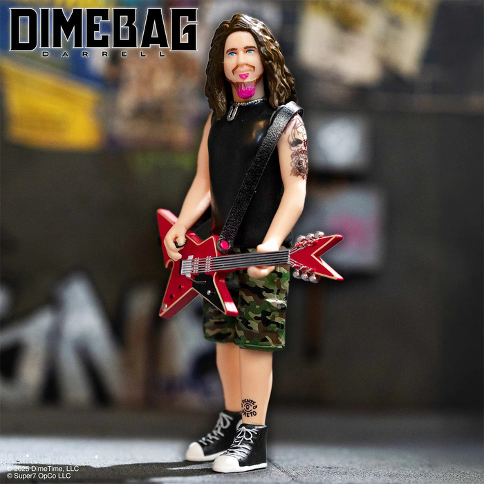 Dimebag Darrell ReAction Wave 1 Dimebag Darrell (Culprit) Figure