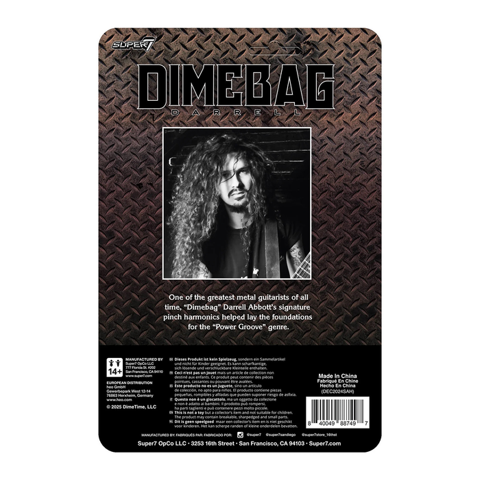 Dimebag Darrell ReAction Wave 1 Dimebag Darrell (Culprit) Figure