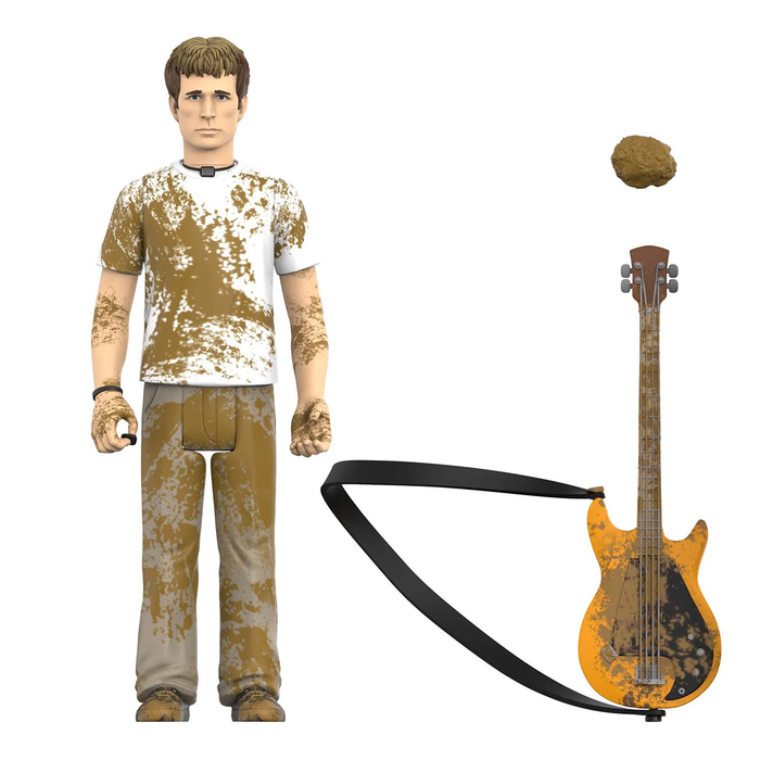 Green Day Wave 01 Mike Dirnt (Mud Fight) ReAction Figure