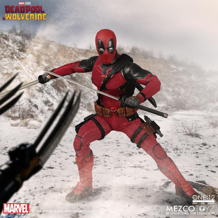 Mezco One:12 Collective Deadpool & Wolverine: Deadpool Action Mezco One:12 Collective Deadpool & Wolverine: Deadpool Action