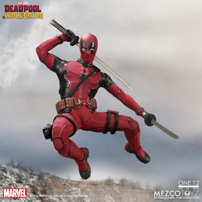 Mezco One:12 Collective Deadpool & Wolverine: Deadpool Action Figure