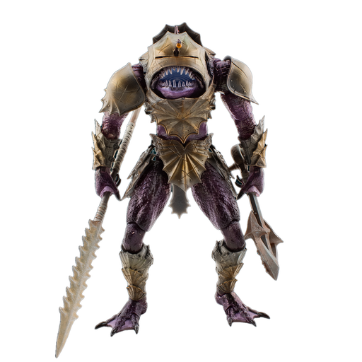 Savage Crucible Abyss Dreadnaught Pirahnoid Action Figure