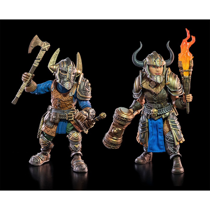 Mythic Legions Rising Sons Exiles from Under the Mountain Action Figure 2-Pack